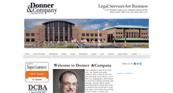 Desktop Screenshot of donnerco.com